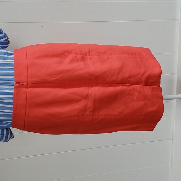 J Crew Pencil Skirt Salmon Pink Size 4 - Picture 3 of 4